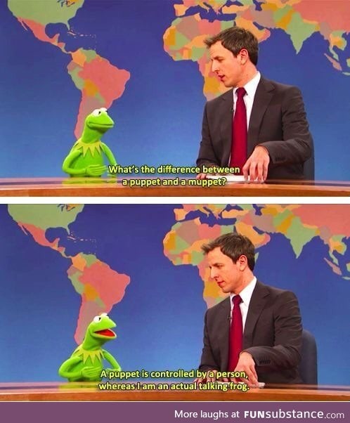 Kermit is a real frog stay woke