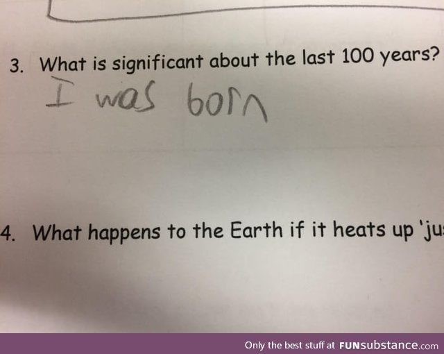 A student in 3rd grade class