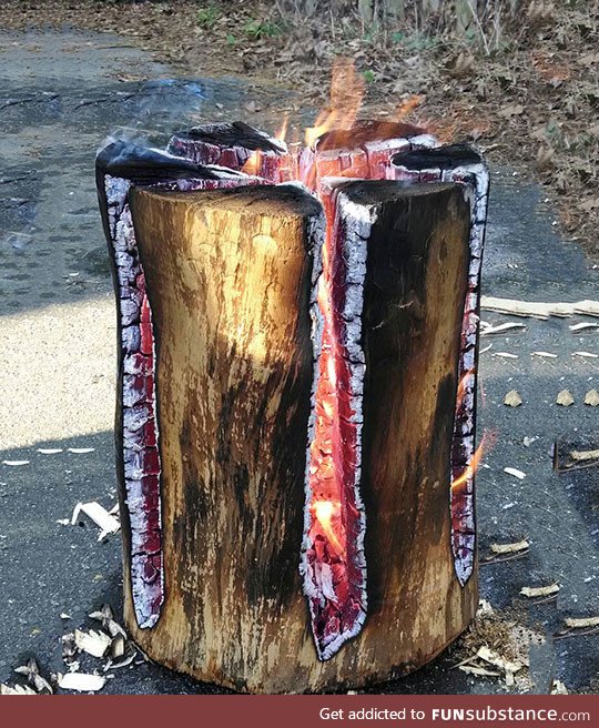 Swedish Fire Log, It's Pretty Clever