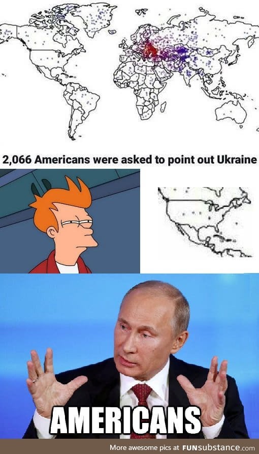 Ukraine is in America