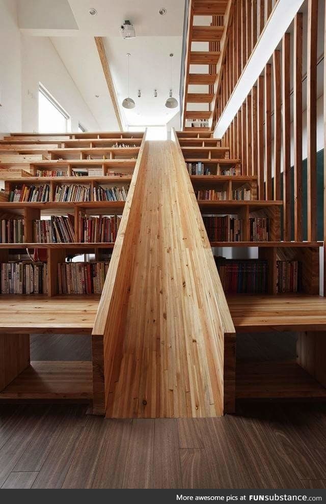 The library I dreamt of as a kid