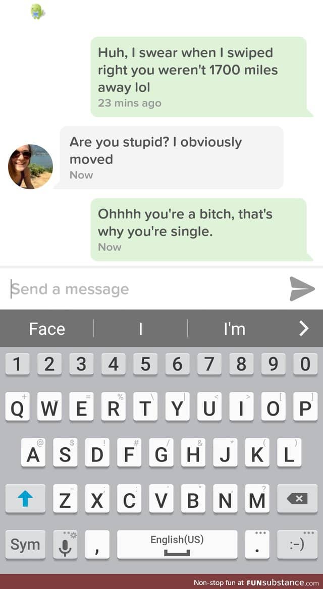 And they said tinder would be fun