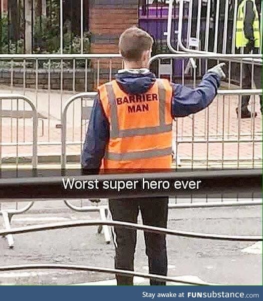 Worst super hero ever
