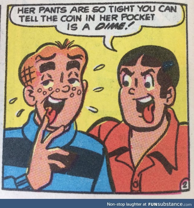 Archie comics accurately representing the average 17-year-old male
