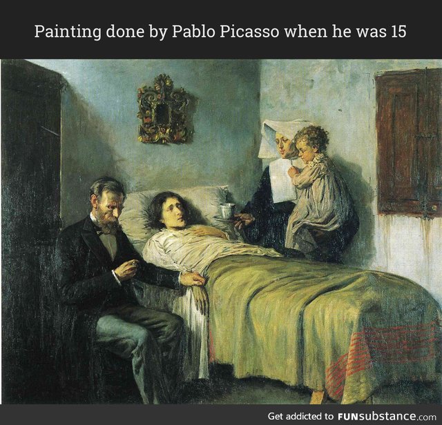 Pablo Picasso was already amazing at 15