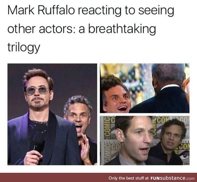 Mark Ruffalo is meme quality