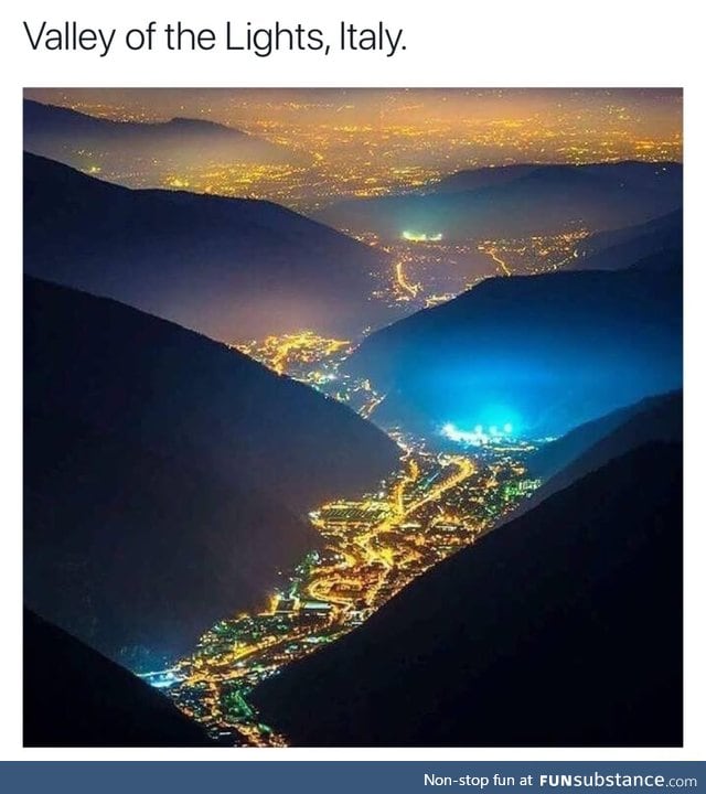 Valley of lights