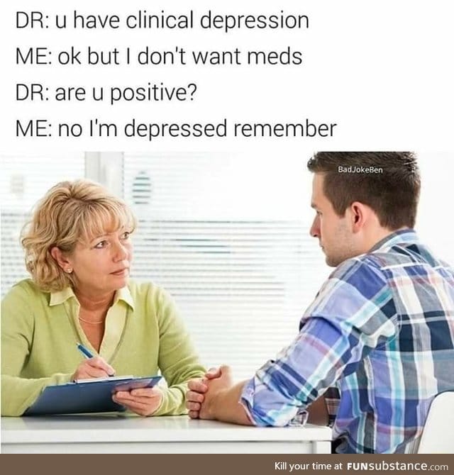 Trying to cure depression