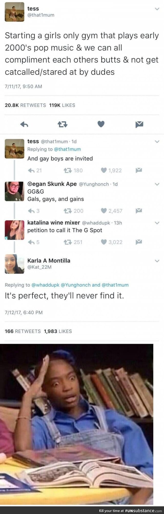 Women Gym called the G Spot