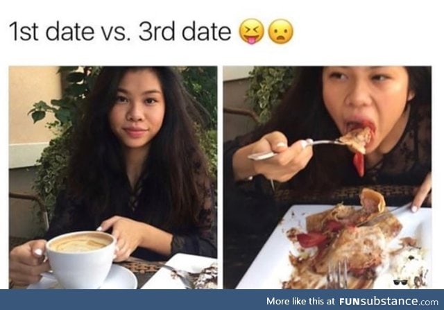 1st date vs 3rd date