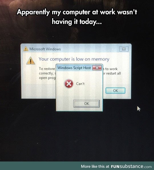 System Error: Windows Can't Even