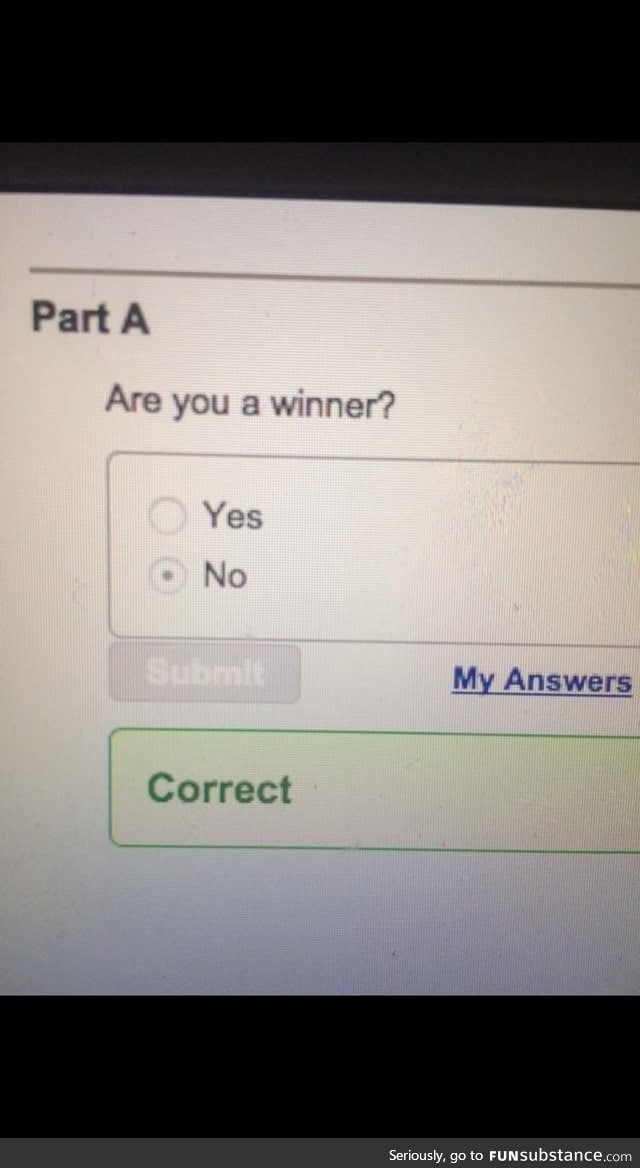 My online physics homework knows me too well