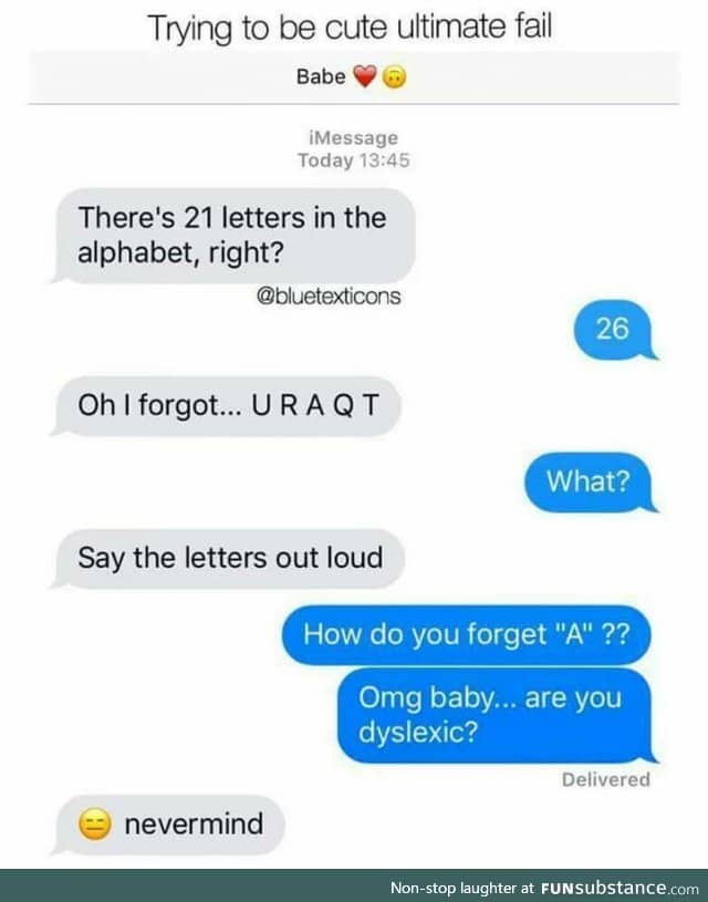 Dyslexic person problems