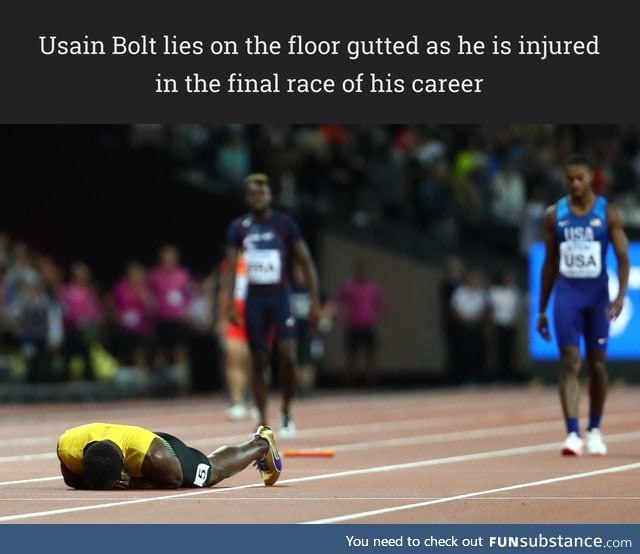Usain Bolt last race