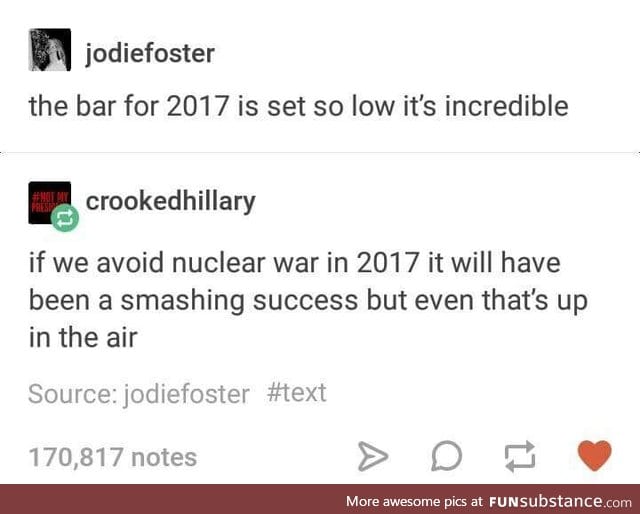 2018 is only a few months away