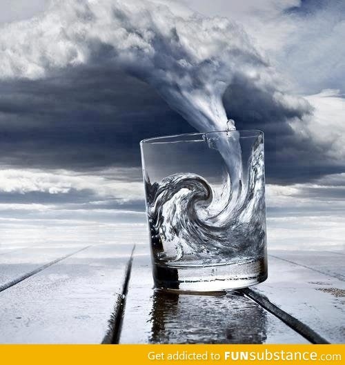 A storm in a Glass