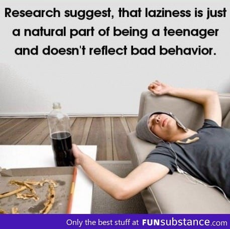 Laziness is normal