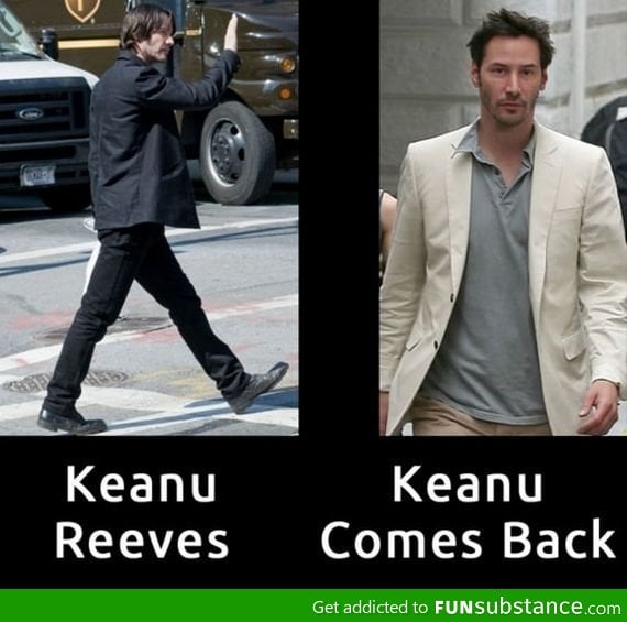 A great Keanu come back