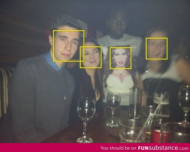 When camera facial recognition fails