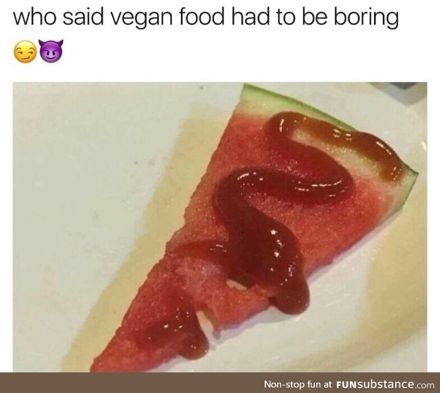 Nice vegan food