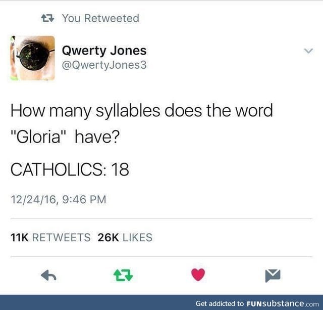 Growing up Catholic provides a wealth of humor.