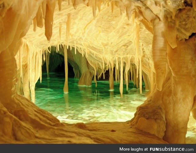 Dripstone cave, austria