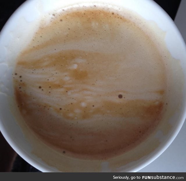 Coffee looks a lot like Jupiter