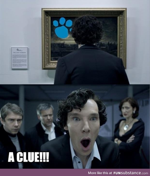 Sherlock and Blues Clues