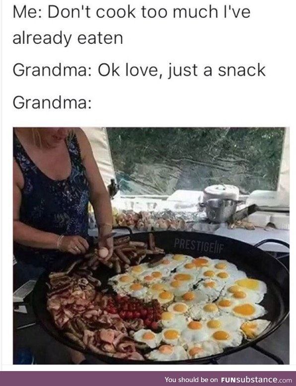 Oh Grandma, you're so silly