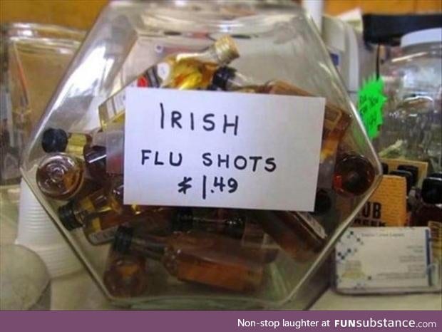 Flu season is right around the corner. Drink up.