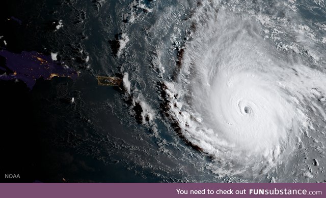 Hurricane Irma is massive