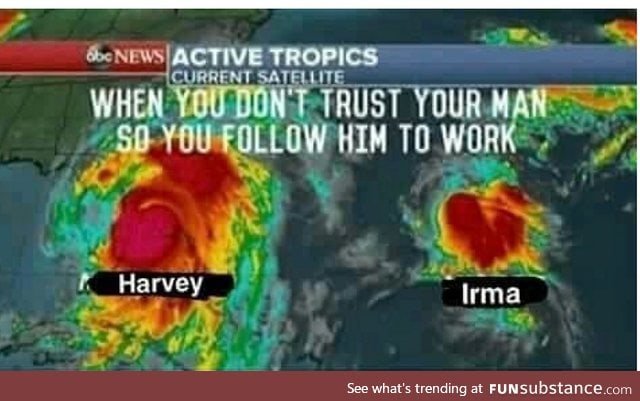 Goddammit Irma! I said I am going to work. Why tf you don't trust me?