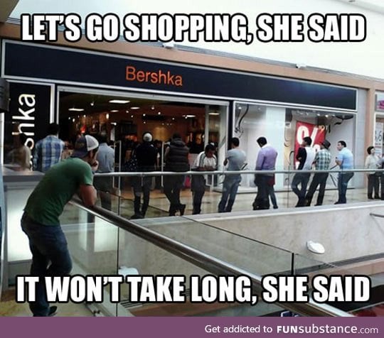 When women decide to go shopping