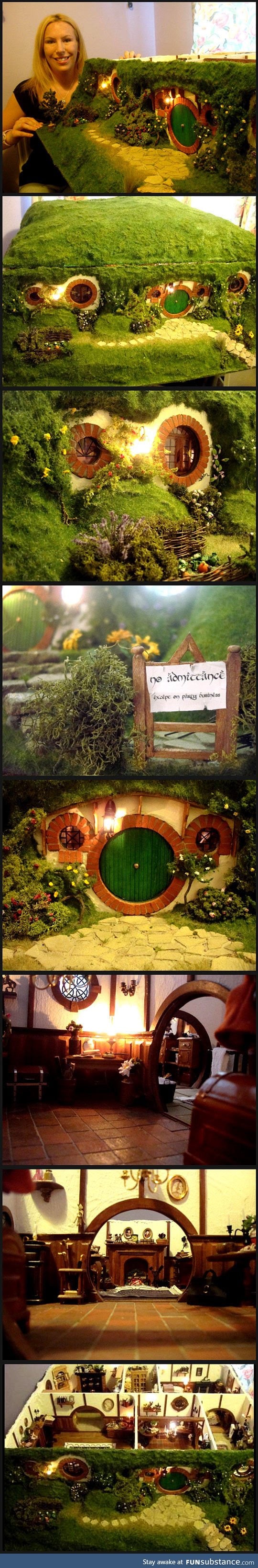 Ever seen a hobbit dollhouse?