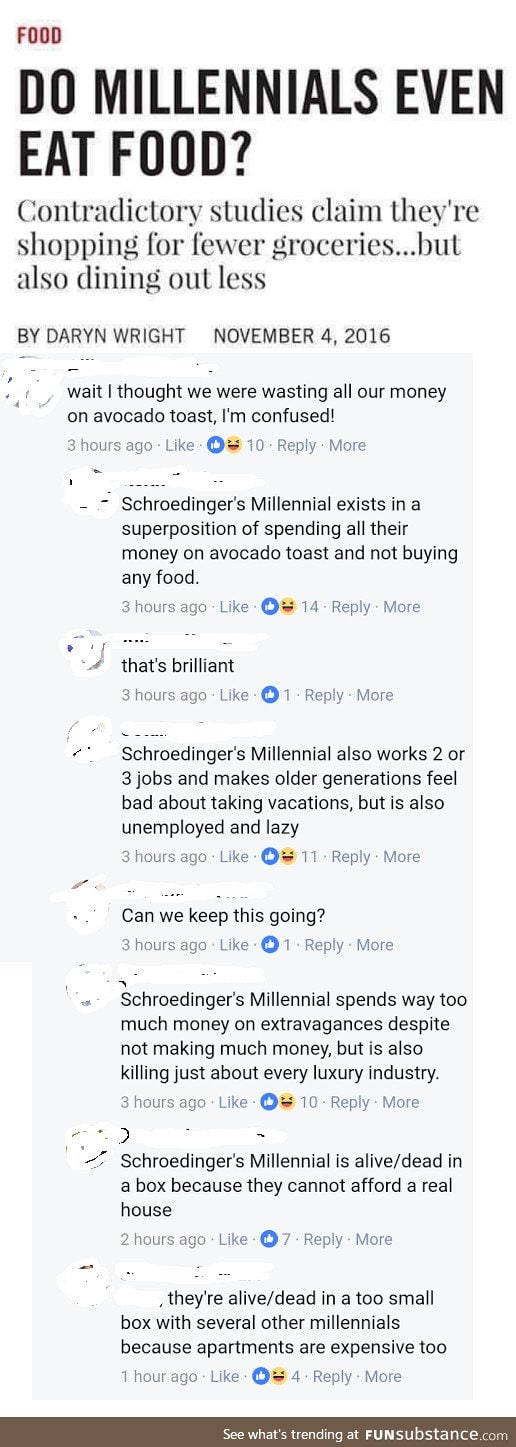 Schroedinger's Millennials