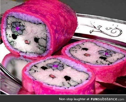 Hello kitty sushi