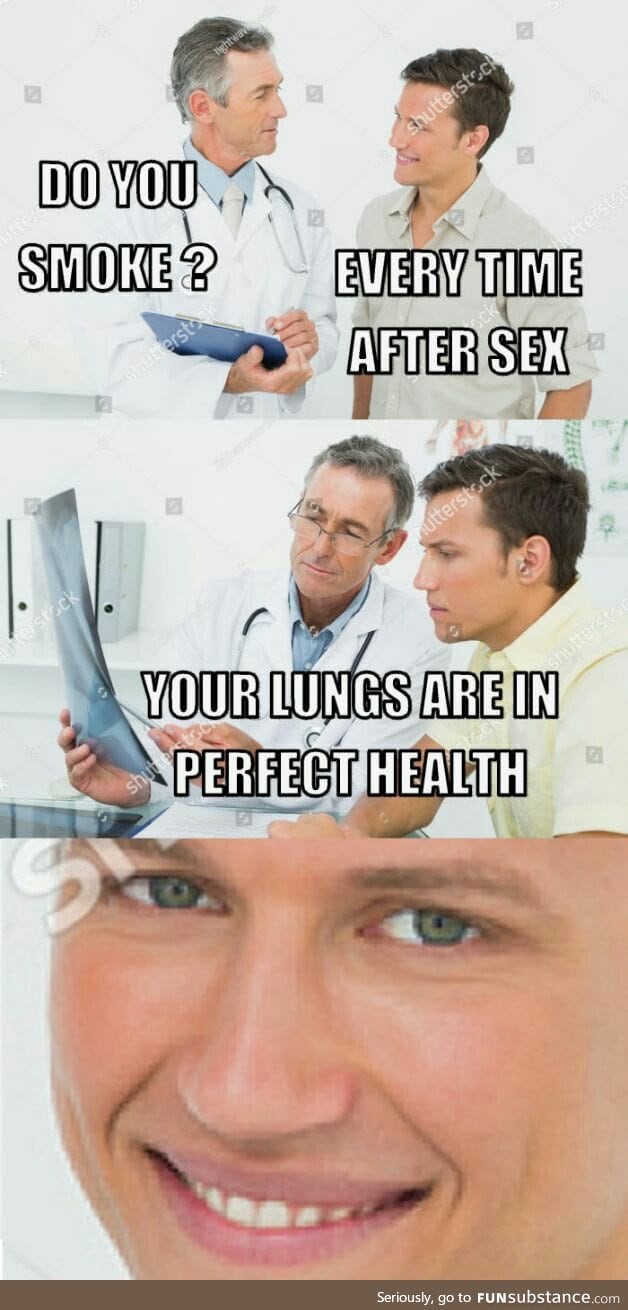 Guess being a virgin is healthy