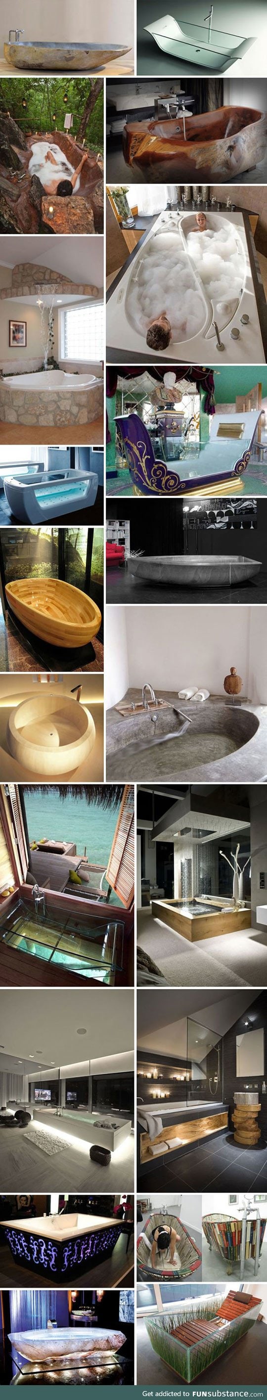 Bathtubs that make you want to jump in