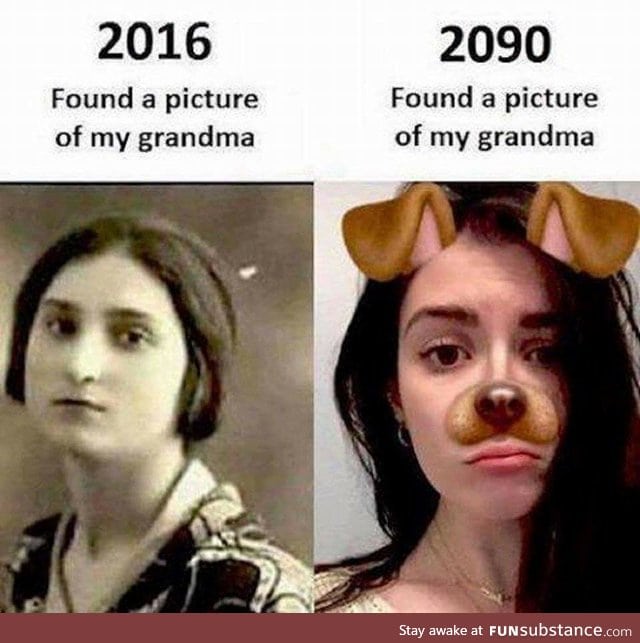 Grandma 2016 vs 2090