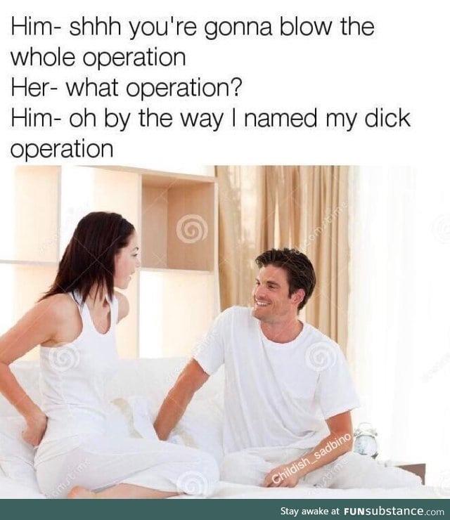 Blow the operation