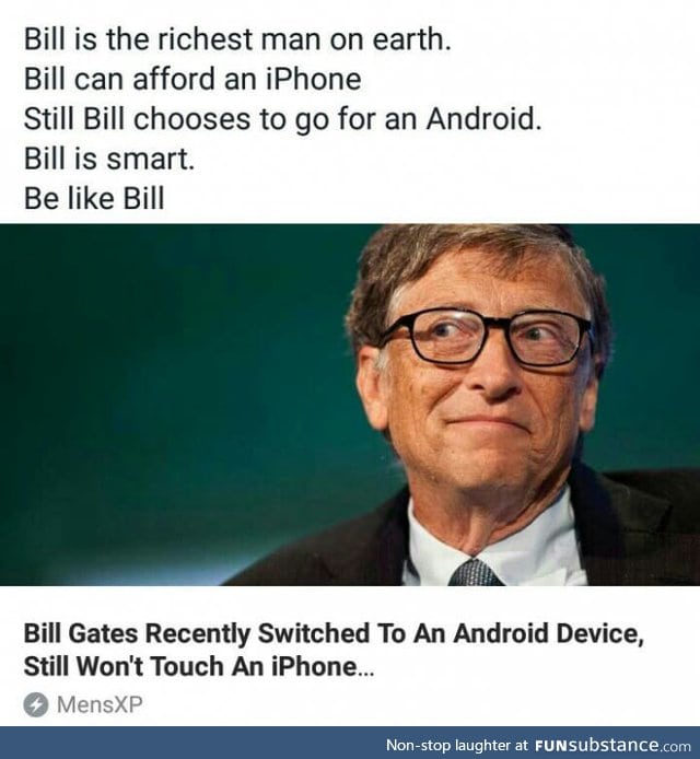 Worlds richest man embraces android
