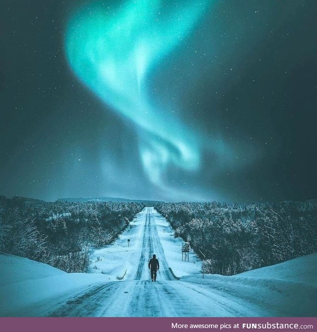 Phenomenal Northern Lights Display near Tromsø, Norway