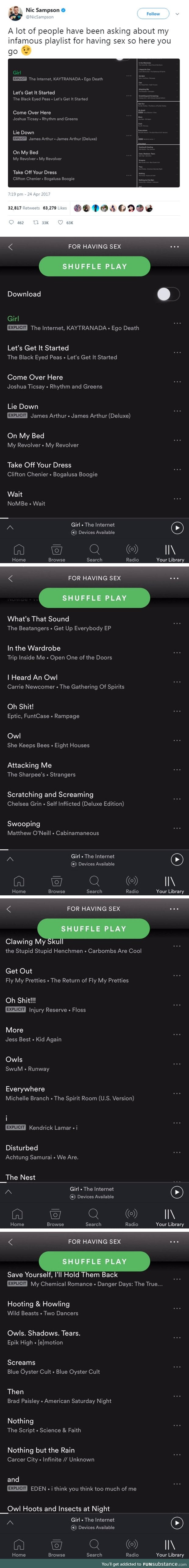 Sexy playlist