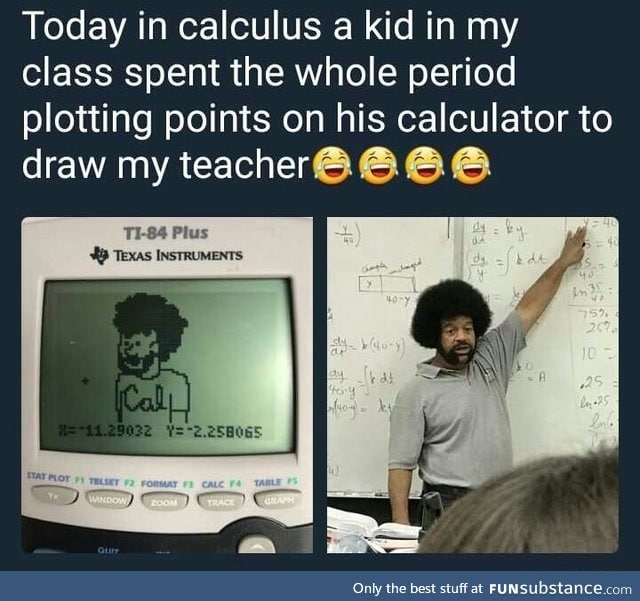 He might be a math genius