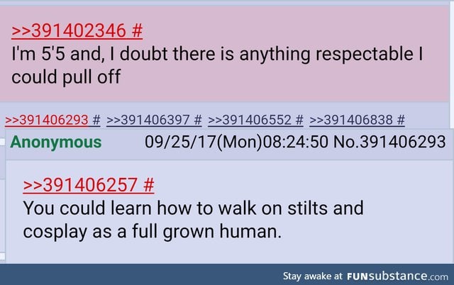 /v/ on cosplay suggestions