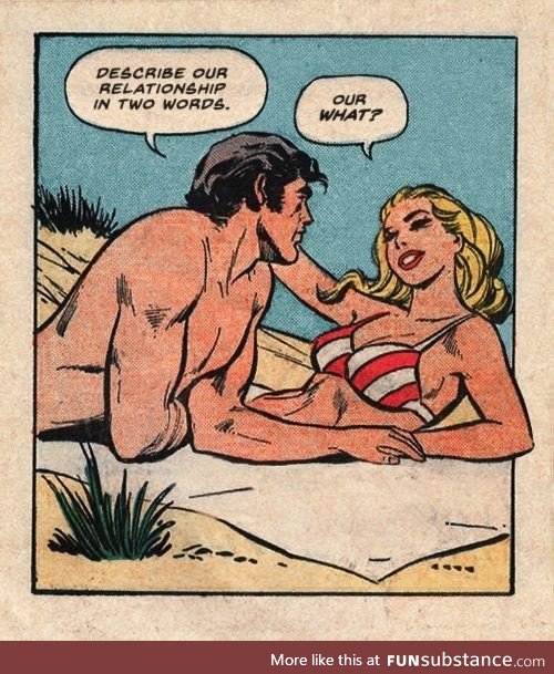 Well played ...Vintage comicbook girl