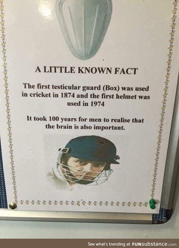 It took 100 years for cricketers to realize that brain is as important as balls