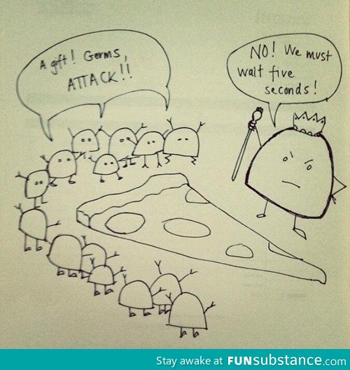 The 5 second rule