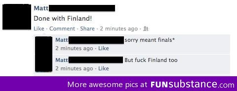 Sorry Finland