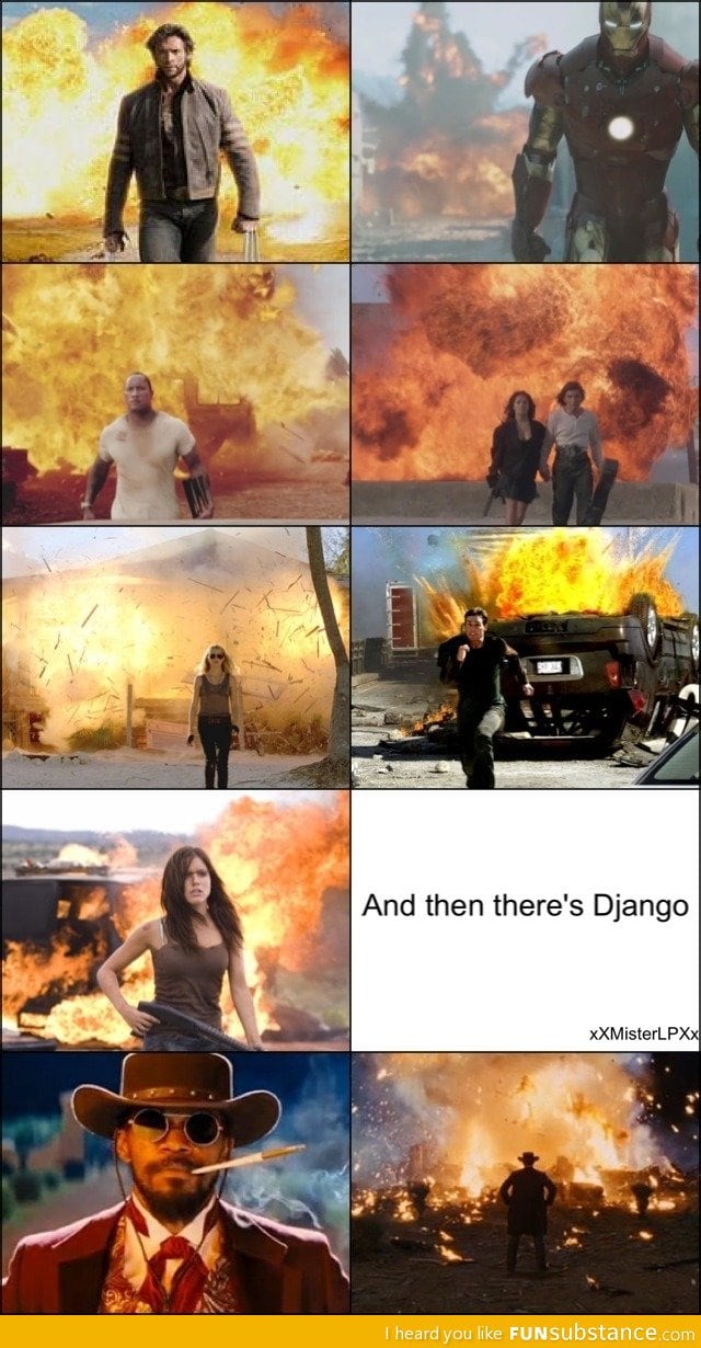 Explosions in movies